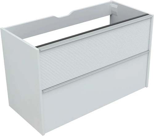 Тумба под раковину Aquanet Вита 100 белый матовый 00330474 подвесная Тумба под раковину Aquanet Вита 100 белый матовый 00330474 подвесная