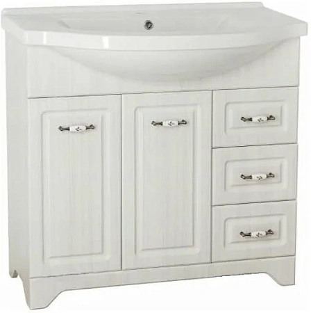 Тумба под раковину Style Line Олеандр-2 90 (3 ящ.) ЛС-00000485 Тумба под раковину Style Line Олеандр-2 90 (3 ящ.) ЛС-00000485