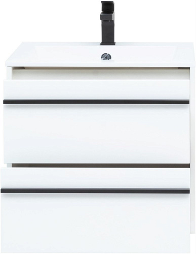Тумба под раковину Aquanet Lino 60 белый матовый 00253901 Тумба под раковину Aquanet Lino 60 белый матовый 00253901