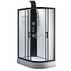 Душевая кабина Taliente с гидромассажем, 120x80x220см левая, профиль черный, прозрозрачное стекло, б TA-128CB(L) Душевая кабина Taliente с гидромассажем, 120x80x220см левая, профиль черный, прозрозрачное стекло, б TA-128CB(L)