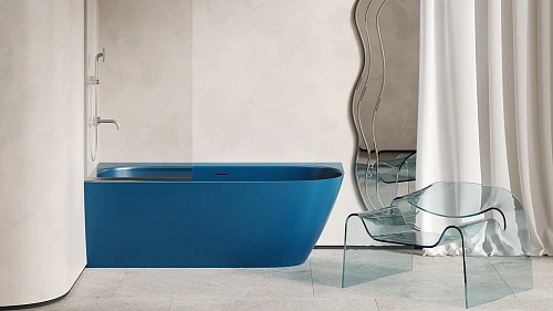 Ванна из искусственного камня Salini SOFIA CORNER L 170x85 102525M угловая S-Stone Ванна из искусственного камня Salini SOFIA CORNER L 170x85 102525M угловая S-Stone