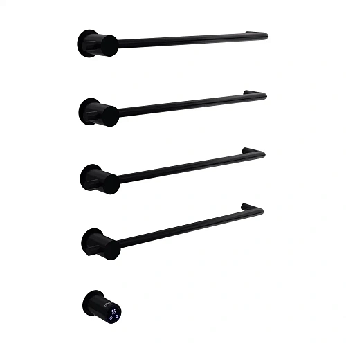 Полотенцесушитель электрический ABBER Charme AH4004MB черный матовый Полотенцесушитель электрический ABBER Charme AH4004MB черный матовый