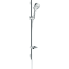 Картинка анонса товара «душевой гарнитур hansgrohe 120 3jet ecosmart 26623400 9 л/мин со штангой 90 см и мыльницей»