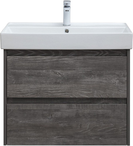Тумба под раковину Aquanet Nova Lite 75 дуб серый (2 ящика) 00287890 Тумба под раковину Aquanet Nova Lite 75 дуб серый (2 ящика) 00287890