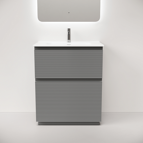 Тумба под раковину SANCOS Folk Floor FL70FES 690х445х850 Ergraut soft, напольная Тумба под раковину SANCOS Folk Floor FL70FES 690х445х850 Ergraut soft, напольная