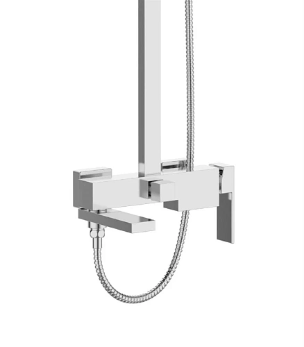 Душевая система Agger Great A2893300 с изливом, хром Душевая система Agger Great A2893300 с изливом, хром