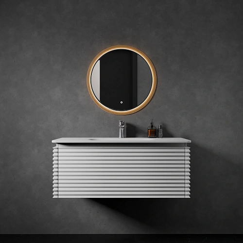 Тумба с раковиной ArtDecco Jacqueline 100 AJC10W34S100 белый Тумба с раковиной ArtDecco Jacqueline 100 AJC10W34S100 белый