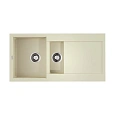 Кухонная мойка Omoikiri Sakaime 100-2-BE Tetogranit/ваниль 4993893 Кухонная мойка Omoikiri Sakaime 100-2-BE Tetogranit/ваниль 4993893