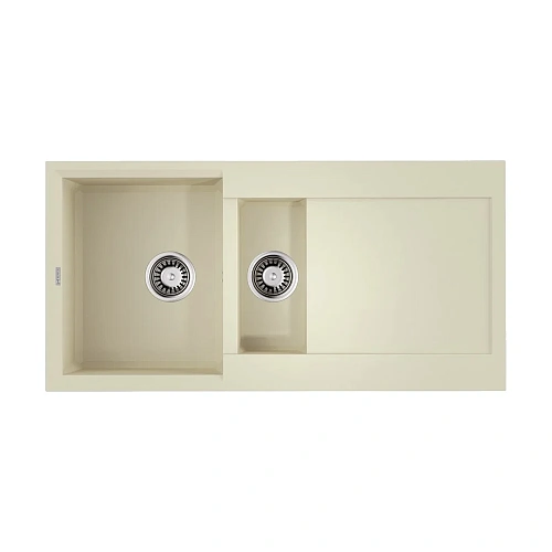 Кухонная мойка Omoikiri Sakaime 100-2-BE Tetogranit/ваниль 4993893 Кухонная мойка Omoikiri Sakaime 100-2-BE Tetogranit/ваниль 4993893