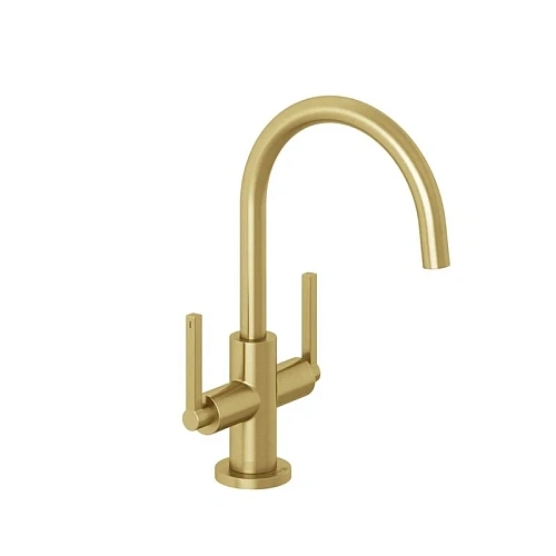 Смеситель для раковины Kludi NOVA FONTE 20118N015 брашированное золото Смеситель для раковины Kludi NOVA FONTE 20118N015 брашированное золото