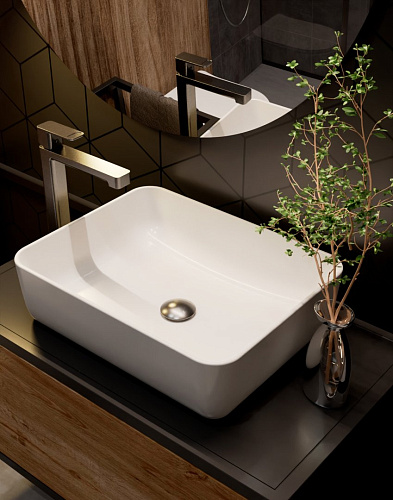 Смеситель для раковины AQUAme Parma AQM6614GM Gun metal Смеситель для раковины AQUAme Parma AQM6614GM Gun metal