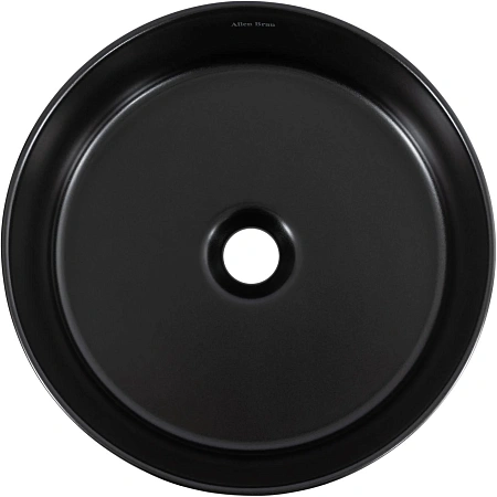 Раковина Allen Brau Fantasy Line 36 4.11032.31 накладная, черный матовый Раковина Allen Brau Fantasy Line 36 4.11032.31 накладная, черный матовый