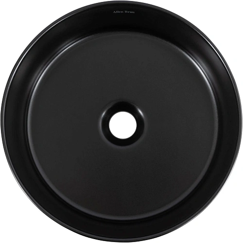 Раковина Allen Brau Fantasy Line 36 4.11032.31 накладная, черный матовый Раковина Allen Brau Fantasy Line 36 4.11032.31 накладная, черный матовый