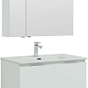 Комплект мебели Aquanet Алвита New 80 2 дверцы, белый матовый 00274207 Комплект мебели Aquanet Алвита New 80 2 дверцы, белый матовый 00274207
