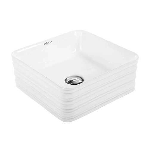Раковина BelBagno BB1421 395x395 белый Раковина BelBagno BB1421 395x395 белый