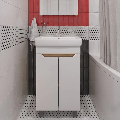 Комплект мебели DIWO Архангельск 60 дуб сонома, подвесная 569787 Комплект мебели DIWO Архангельск 60 дуб сонома, подвесная 569787