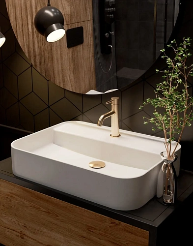 Смеситель для раковины AQUAme Siena AQM 6210BG 82мм, Brushed gold AQM6210BG Смеситель для раковины AQUAme Siena AQM 6210BG 82мм, Brushed gold AQM6210BG