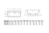 Картинка анонса товара «акриловая ванна excellent lila waex.lil16wh, 160 x 73 см»