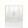 Картинка анонса товара «шторка на ванну new trendy smart light gold 150 см exk-4313 (светлое золото)»