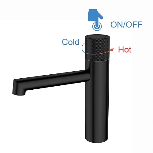 Смеситель для раковины Vincea Desire VBF-1D3MB, черный Смеситель для раковины Vincea Desire VBF-1D3MB, черный