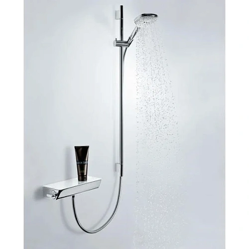 Душевой гарнитур Hansgrohe Raindance Select E 120 3jet/Unica S Puro 26621000 Душевой гарнитур Hansgrohe Raindance Select E 120 3jet/Unica S Puro 26621000
