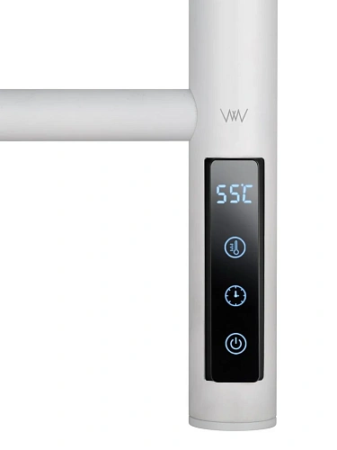 Полотенцесушитель электрический Wonzon & Woghand белый матовый (WW-AL409-MW) Полотенцесушитель электрический Wonzon & Woghand белый матовый (WW-AL409-MW)