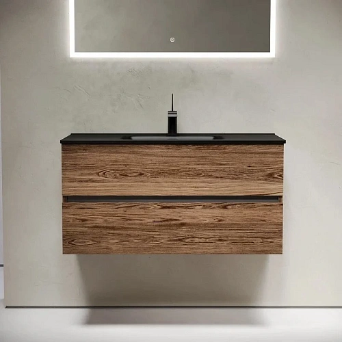 Тумба под раковину Sancos Urban UR100ECH 990х450х550 дуб чарльстон, подвесная Тумба под раковину Sancos Urban UR100ECH 990х450х550 дуб чарльстон, подвесная