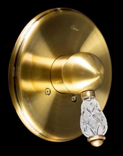 Смеситель для душа Boheme CRYSTAL бронза (одноручковый) 305-CRST встроенный Смеситель для душа Boheme CRYSTAL бронза (одноручковый) 305-CRST встроенный