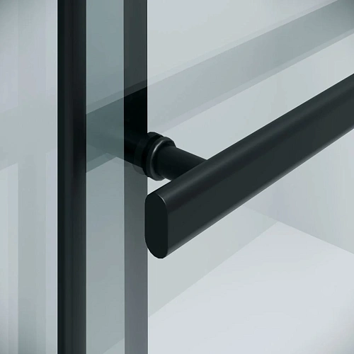 Душевая перегородка Niagara Nova NG-671-12BLACK (120х200) черный матовый, раздвижная, стекло прозрачное Душевая перегородка Niagara Nova NG-671-12BLACK (120х200) черный матовый, раздвижная, стекло прозрачное