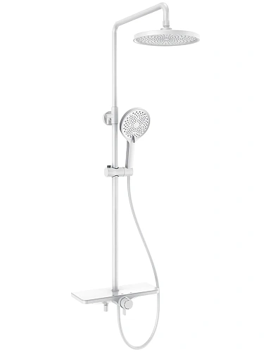 Душевая система AQUAme AQM 8002W Белый AQM8002W Душевая система AQUAme AQM 8002W Белый AQM8002W
