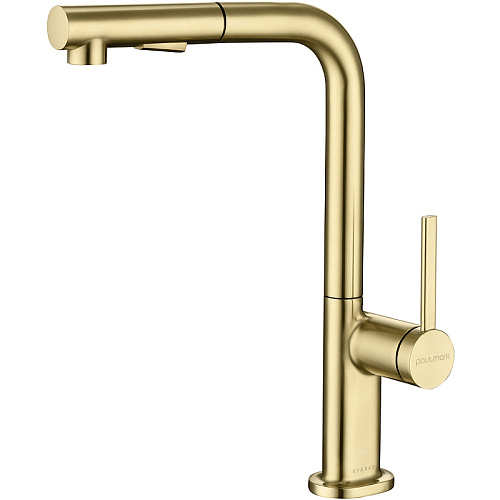 Смеситель для кухни Paulmark NEO светлое золото Ne214419-LG Смеситель для кухни Paulmark NEO светлое золото Ne214419-LG