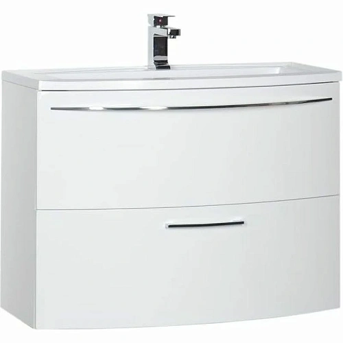 Тумба под раковину De Aqua Лонг 90 белый 00167099 Тумба под раковину De Aqua Лонг 90 белый 00167099