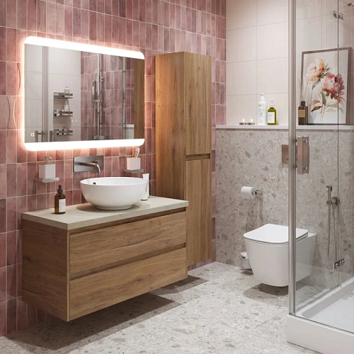 Тумба со столешницей и раковиной BelBagno KRAFT 80 kraft80rt-kepmco-1077-set подвесная KRAFT80RT-KEPMCO-1077-SET Тумба со столешницей и раковиной BelBagno KRAFT 80 kraft80rt-kepmco-1077-set подвесная KRAFT80RT-KEPMCO-1077-SET