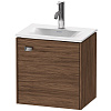 Картинка анонса товара «тумба под раковину duravit brioso br4208r1021 подвесная 44 см орех темный»