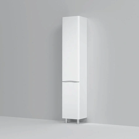 Шкаф-пенал AM.PM Like M80CSL0356WG напольный, левый, 35 см, белый Шкаф-пенал AM.PM Like M80CSL0356WG напольный, левый, 35 см, белый