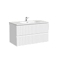 Тумба под раковину Sancos Snob R SNR90W 890х445х500 Bianco, подвесная Тумба под раковину Sancos Snob R SNR90W 890х445х500 Bianco, подвесная