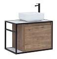 Тумба под раковину Aquanet Nova Lite Loft 75 R дуб рустикальный 00261657 Тумба под раковину Aquanet Nova Lite Loft 75 R дуб рустикальный 00261657
