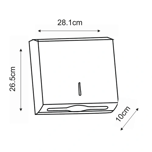 Диспенсер WasserKRAFT K-10091 для бумажных полотенец никель Диспенсер WasserKRAFT K-10091 для бумажных полотенец никель