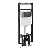 Картинка анонса товара «инсталляция для унитаза wasserkraft dinkel 58tlt.010.me.mb01 с клавишей смыва черный»