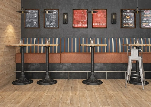 Керамогранит Cersanit Industrialwood бежевый 18,5x59,8 IW4M012 Керамогранит Cersanit Industrialwood бежевый 18,5x59,8 IW4M012