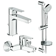 Комплект смесителей Ideal Standard Esla BC264AA Комплект смесителей Ideal Standard Esla BC264AA