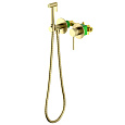 Гигиенический душ Timo Saona 2339/17SM с термостатотом золото матовое