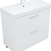 Тумба под раковину Aquanet Ирис New 90 напольная, белый глянец 00336309 напольная Тумба под раковину Aquanet Ирис New 90 напольная, белый глянец 00336309 напольная