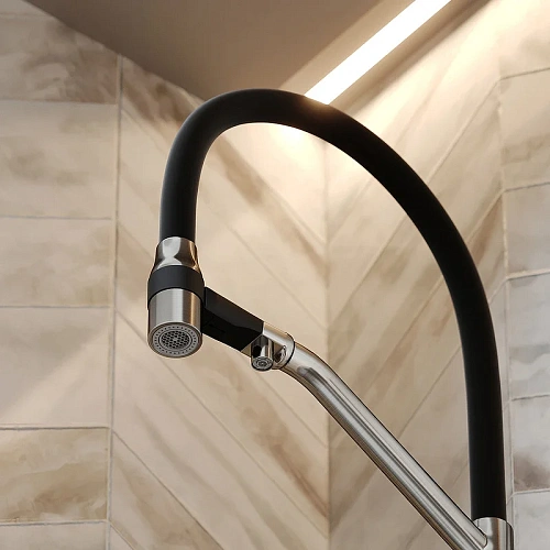 Смеситель для кухни Sancos Orta SC4008BN под фильтр, брашированный никель Смеситель для кухни Sancos Orta SC4008BN под фильтр, брашированный никель