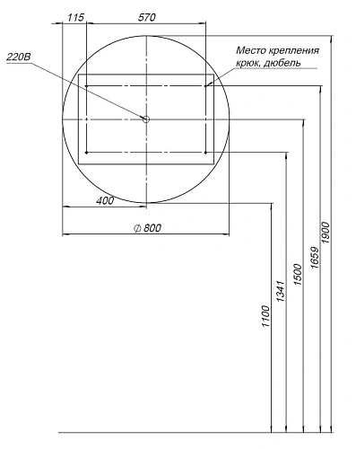 Зеркальный шкаф Aquanet Оптима 80 00344784 белый, с LED подсветкой Зеркальный шкаф Aquanet Оптима 80 00344784 белый, с LED подсветкой