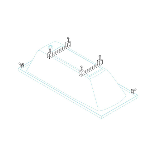 Каркас для ванны CEZARES METAURO-Central-MF 1570x620 Каркас для ванны CEZARES METAURO-Central-MF 1570x620