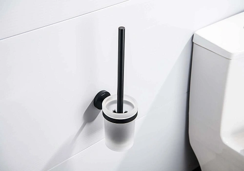 Ершик для унитаза Aquatek ЕВРОПА AQ4110MB черный матовый Ершик для унитаза Aquatek ЕВРОПА AQ4110MB черный матовый