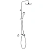Душевая система Kludi Logo DUAL SHOWER SYSTEM с термостатом 6809405-00 Душевая система Kludi Logo DUAL SHOWER SYSTEM с термостатом 6809405-00