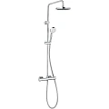 Душевая система Kludi Logo DUAL SHOWER SYSTEM с термостатом 6809405-00 Душевая система Kludi Logo DUAL SHOWER SYSTEM с термостатом 6809405-00