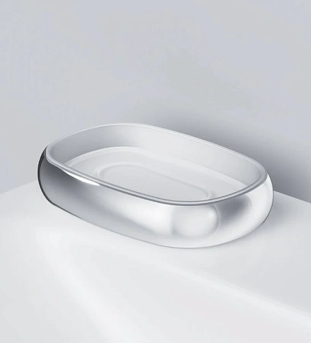 Мыльница AM.PM Sensation A3031200 стеклянная, хром Мыльница AM.PM Sensation A3031200 стеклянная, хром